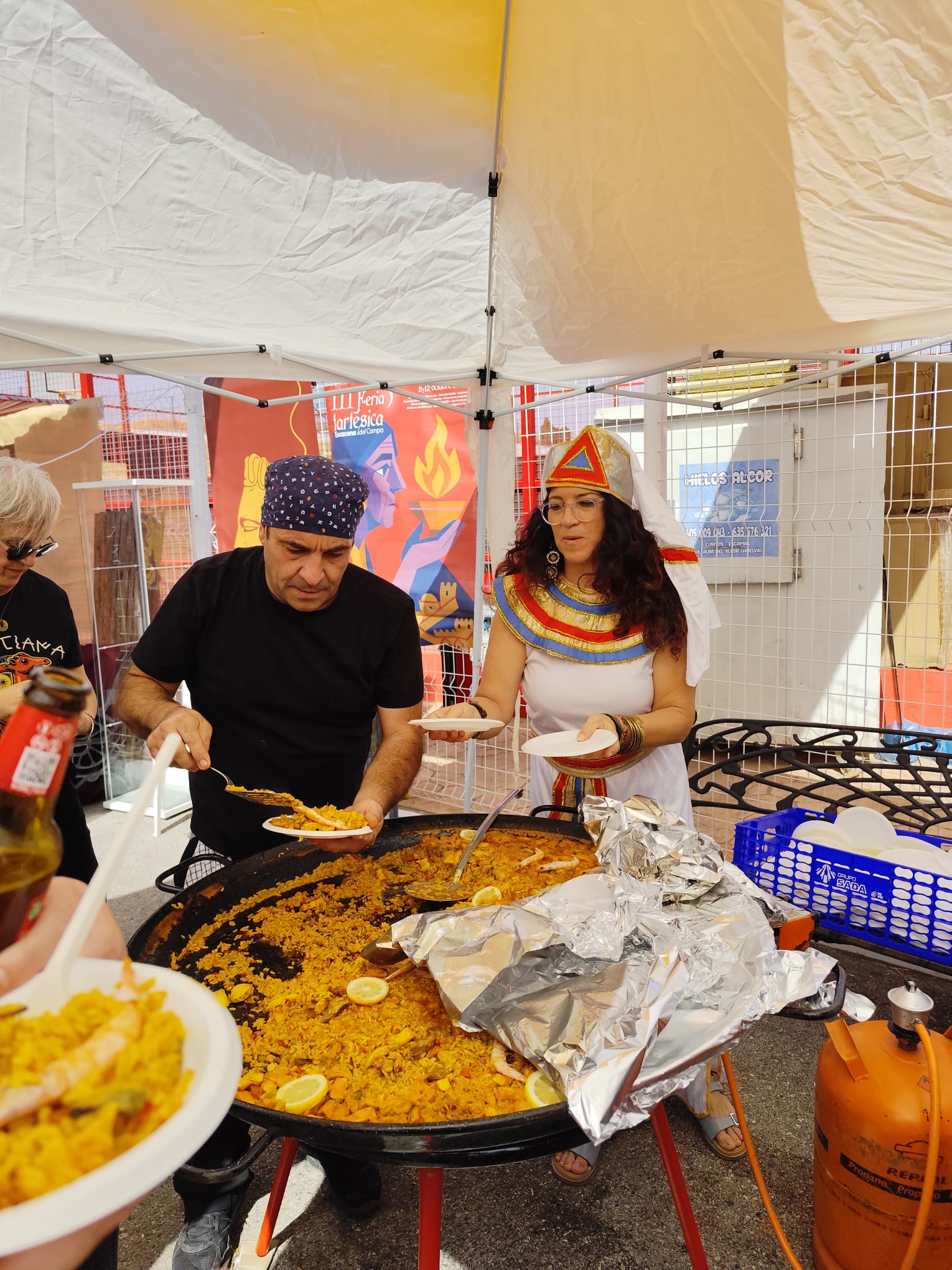 Paella de la Asociación Scatiana